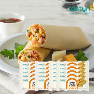 종근당건강 테이스틴 단백질 두부리또 콰트로치즈콤비네이션 130g 20개입, 20개