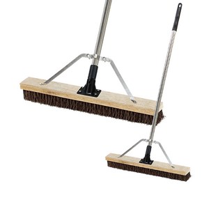 바닥솔 모음전(야자수솔 스텐솔 니스코팅나무자루 스텐자루 2단자루), 야자수바닥솔90cm+삼각대+스크류스텐120cm, 1개