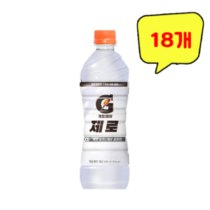 게토레이 레몬 제로 600ml 18개