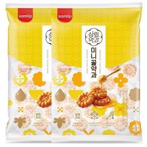 삼립 미니 꿀약과 YAKGWA 달콤 고소 약과, 140g, 2개