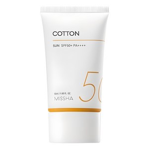 미샤 올 어라운드 세이프 블록 코튼선크림 SPF50+ PA++++, 50ml, 1개