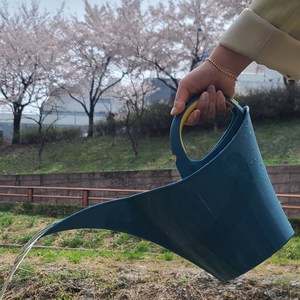 hoyeom 오리부리 물조리개 2L 대용량 흘리지 않는 뾰족한 화분전용 물조루, 알뜰2번세트, 1개