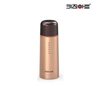 키친아트 라팔 보온보냉병, 골드메탈, 350ml, 1개