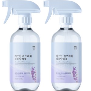 살림백서 깨끗한 리프레쉬 섬유탈취제 본품, 500ml, 2개