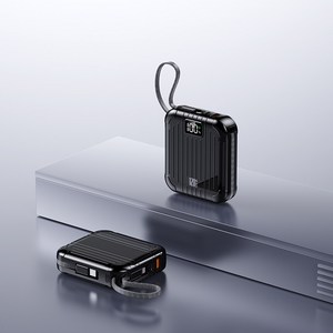 PYHO 보조배터리 20000mAh 120W 슈퍼 급속 충전 휴대용 2선식, 블랙