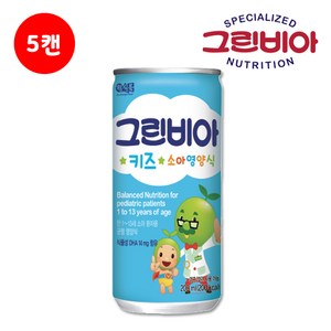 그린비아 키즈 소아영양식 200ml 5캔, 5개