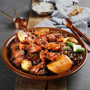 [당일출고] 안동만난순살찜닭 650g, 2개