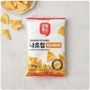 오늘좋은 나쵸칩 치즈버터맛 135g, 3개