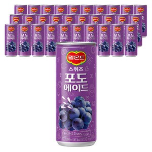 델몬트 스퀴즈 포도 에이드, 240ml, 60개