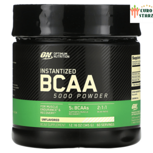 옵티멈 뉴트리션 인스턴트 BCAA 5000 파우더 인공맛 무첨가 345g 가루 분말, 2kg, 1개