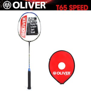 올리버 T65 SPEED 수비형 배드민턴 카본라켓, 1개