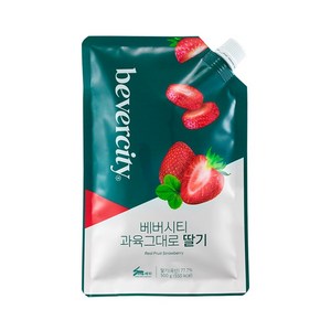 세미 베버시티 과육그대로 딸기 500g (냉장)