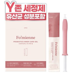 포미엔느 프로바이오틱스 여성 청결제 30개입, 1.8g, 30개