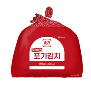 종가 일상행복 포기김치 종가집김치 10kg, 1개