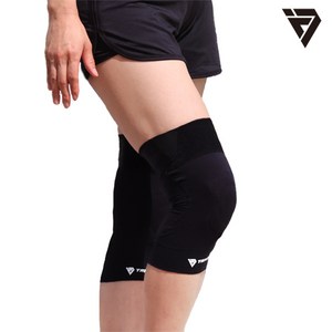 테이핑테크 무릎집중형보호대 실키 스웨이드 러닝 헬스 등산 골프, 1개, 베이지