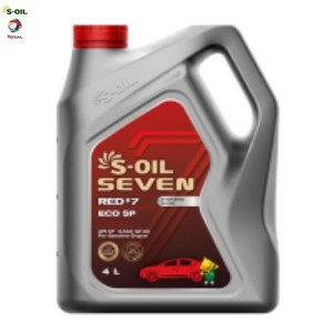 S-OIL 7 RED #7 ECO SP 10W-30 4L 가솔린, 1개