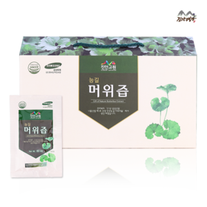 머위로 만든 진안 능길 머위즙 100% 진액 80ml 30포, 2.4L, 1개