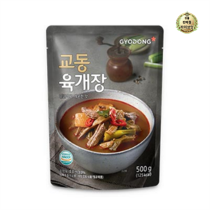 라이브잇 교동 육개장, 500g, 10개