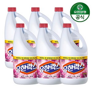 유한양행 유한락스 후로랄 2L, 6개