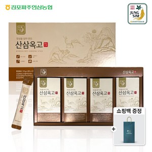 농협 6년근 홍삼 산삼옥고 홍삼스틱 32포, 32개, 10ml