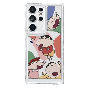 짱구 와 친구들 케이스 모음 아이폰 갤럭시 풀커버 스페이스 케이스