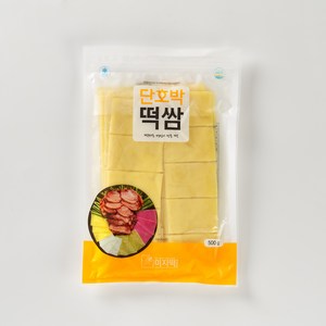 [미지] 단호박떡쌈 국내산쌀가루, 1개, 1kg