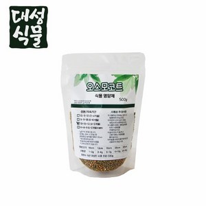 오스모코트 500g 식물영양제 완효성 복합 비료 알비료 대성식물, 5~6개월, 1개