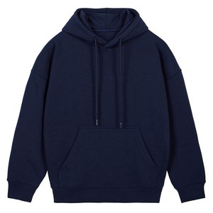 퍼즐플래닛 루즈핏 가오리 무지 기모 쮸리 후드티