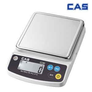 카스 디지털 주방저울 5kg CKS-3, 혼합색상