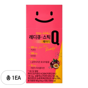 레디큐 스틱 레이디 맛있는 숙취해소 젤리 10p, 180g, 1개