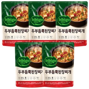 비비고 된장찌개, 460g, 5개