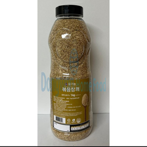 유기농볶음참깨 맛뜨락 PET 1kg, 단품, 1개