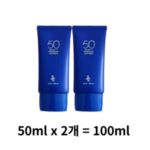 아유아유 워터프루프 선크림 SPF50+ PA++++, 100ml, 1개