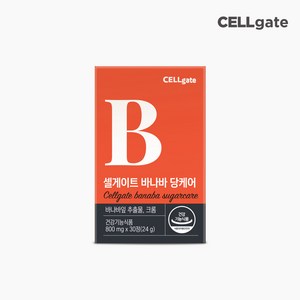 셀게이트 바나바잎 추출물 혈당케어 프로 800mg x 30정, 1개