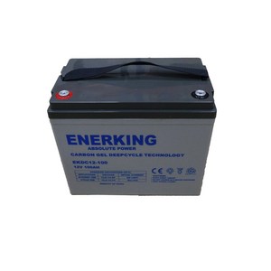 에너킹 무보수 밀폐형 딥사이클배터리 EKDC12-100(12V 100AH) 고소작업대 청소장비 골프카 전동차용, 1개, 1개입