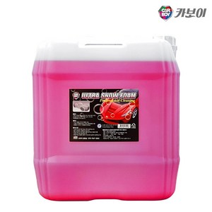 카보이 스노우폼/카샴푸 (1L/4.2L) 거품세차 기타자동차세정제, 20L, 1