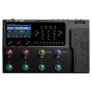 Valeton GP-200 기타 베이스 앰프 링 IR 캐비닛 멀티 이펙트 FX 루프 MIDI I/O 익스프레션 페달 스테레오 OTG, CHINA, 1개