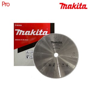 [마끼다] P-84355 / 알루미늄용 원형톱날 10인치 255mm 120날, 1개