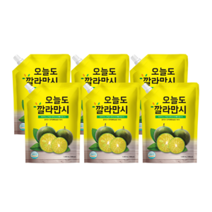 바로푸드 오늘도 깔라만시, 1L, 6개