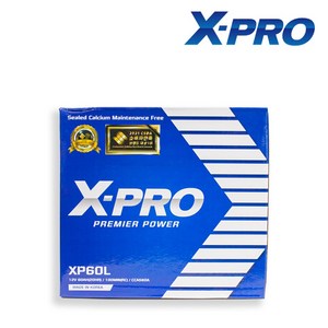 아트라스 BX 60L 아반떼XD/HD 포르테 프라이드 I30구형 배터리, 엑스프로 XP 60L, 폐전지반납, 공구대여, 1개