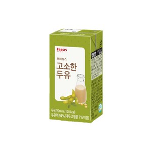 삼성웰스토리 후레시스 고소한두유, 48개, 200ml