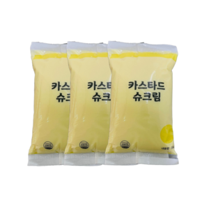 커스타드 슈크림3kg 붕어빵 호두과자 십원빵 재료 최상의상품, 3kg, 1개