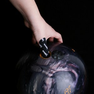 리발타 볼링 타이밍 엄지 테이프 3개입, 블랙