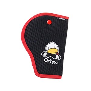 오링가 유아 안전벨트 조절커버, 메쉬블랙, 1개