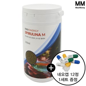 물멍 네오 에너지 스피룰리나 M 250ml/100g, 100g, 1개, 250ml