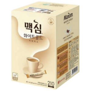 맥심 화이트 골드 커피믹스, 11.7g, 210개입, 1개