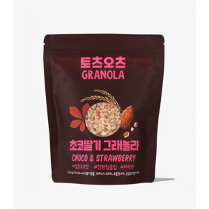 토츠오츠 초코딸기 그래놀라, 1개, 350g