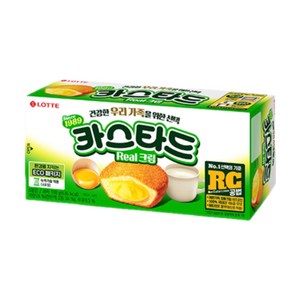 롯데제과 카스타드 리얼 크림, 138g, 6개