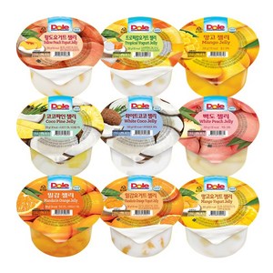 Dole 과일 컵젤리 망고요거트젤리 6개입, 200g, 6개