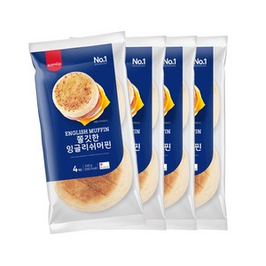 삼립 쫄깃한 잉글리쉬머핀, 60g, 16개